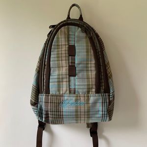 Dakine plaid mini backpack